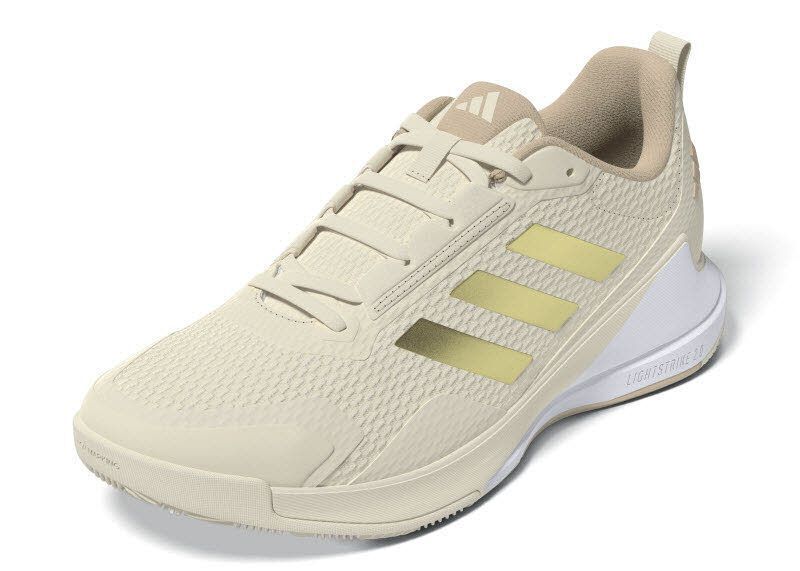 adidas Novaflight 2 Handballschuhe Women weiß/gold/sand 13½ (49 1/3 EU)