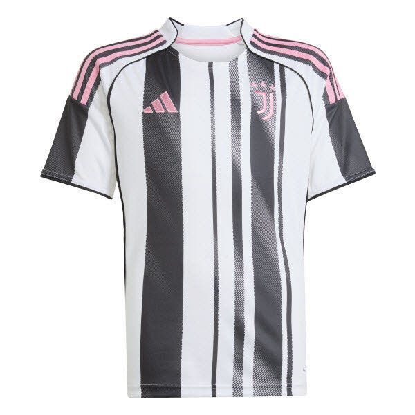 adidas Juventus Turin Heimtrikot Kinder Saison 2025/2026 weiß/black 128 adidas Juventus Turin Heimtrikot Erwachsene Saison 2025/2026