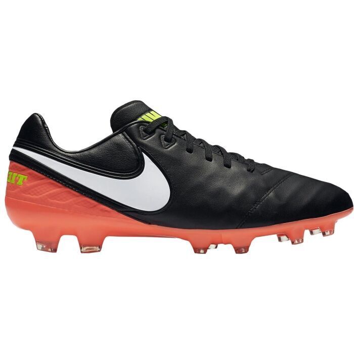 Nike Tiempo Legacy II FG black/white-hyper orange-volt 42,5