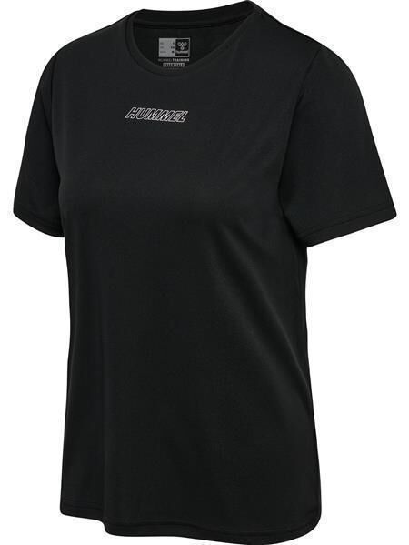 Hummel hmlTE TOLA T-SHIRT - BLACK - M Hummel hmlTE TOLA T-SHIRT - BLACK - M
