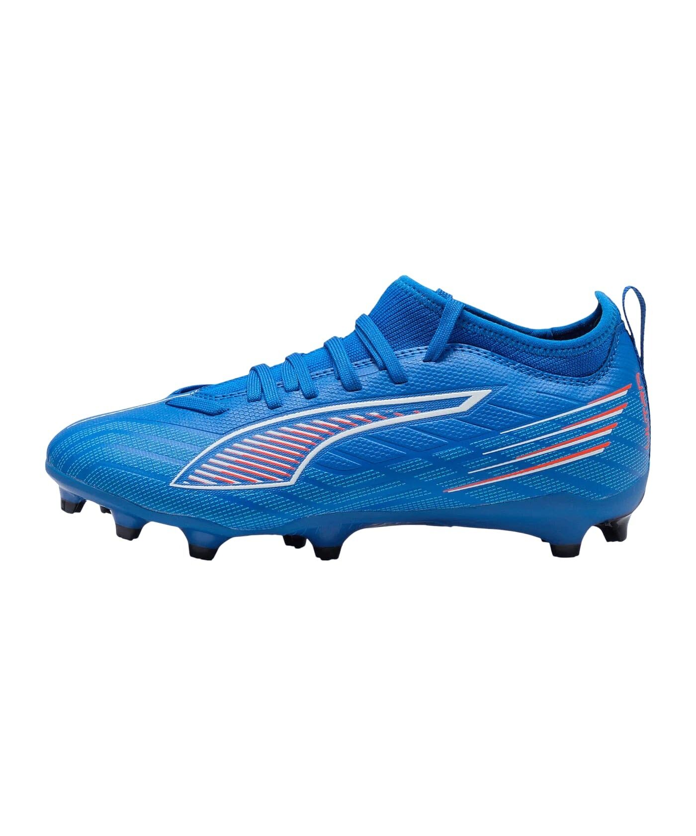 Puma Ultra 6 Match FG/AG Fussballschuhe Kinder ultra blue-puma white-glowing red 31