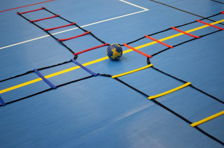 Lynxsport GmbH Kreuz-Koordinationsleiter - flach 4x2 m Lynxsport GmbH Kreuz-Koordinationsleiter - flach 4x2 m