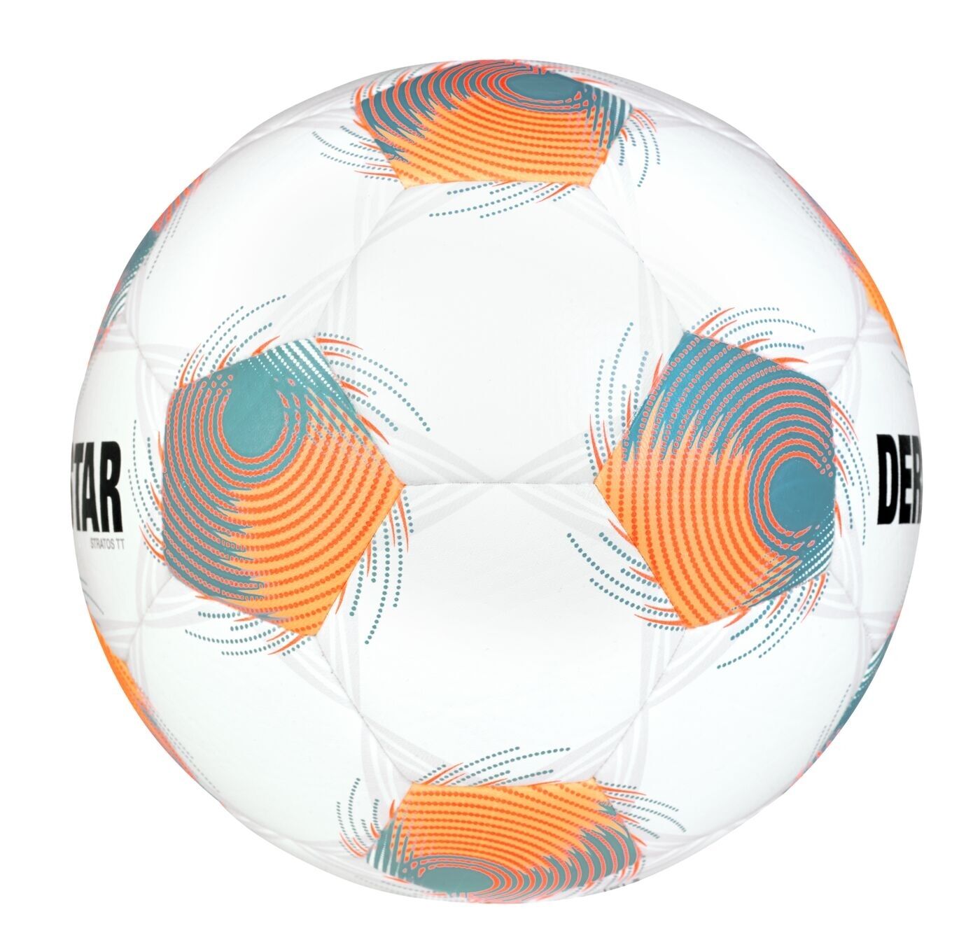 10er Paket Derbystar FB-STRATOS TT DB - weiss/orange/blau - 4