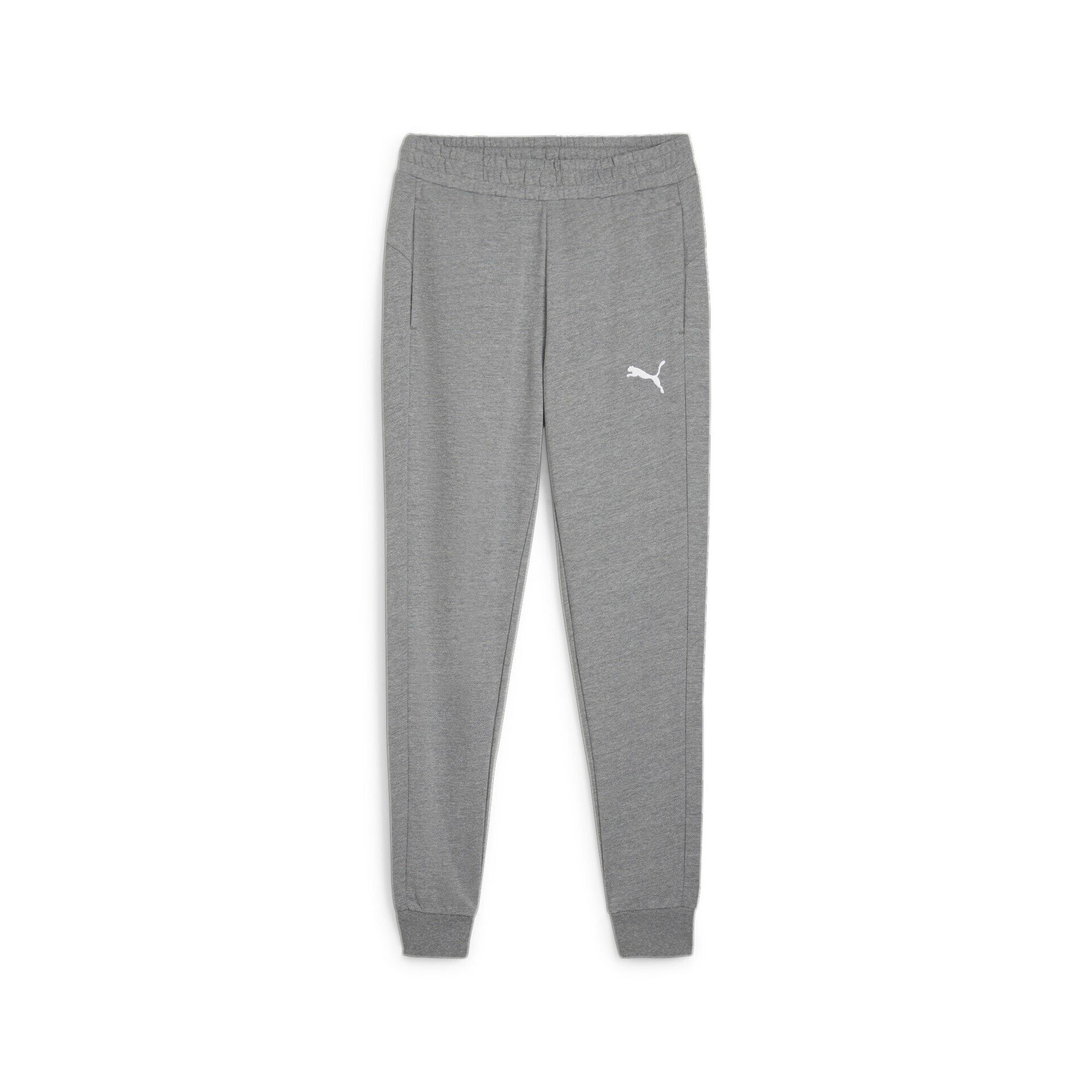 Puma teamGoal Casuals Pants medium grey heather-puma white XL Puma teamGoal Casuals Pants medium grey heather-puma white XL