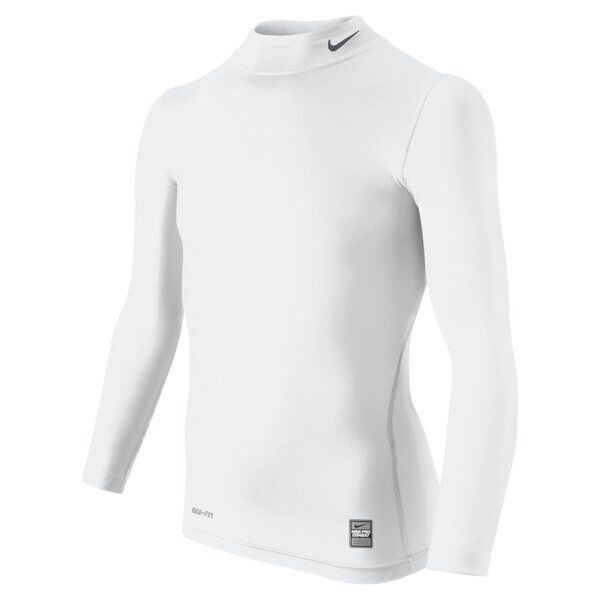 Nike Jungen Tennislangarmshirt NPC Core Compression Mock Größe M