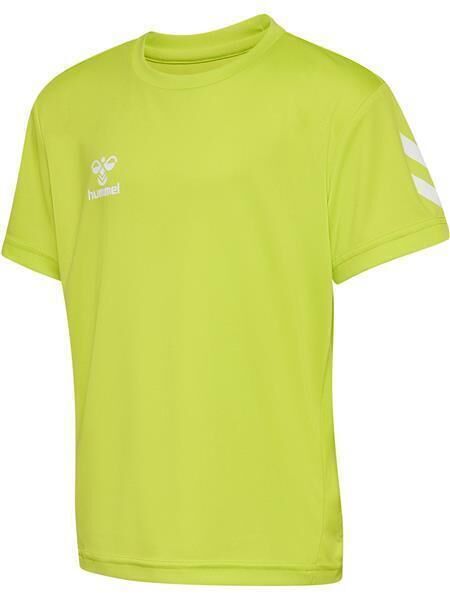 HUMMEL hmlLOGO SET KIDS - LIME PUNCH/MARINE - 116