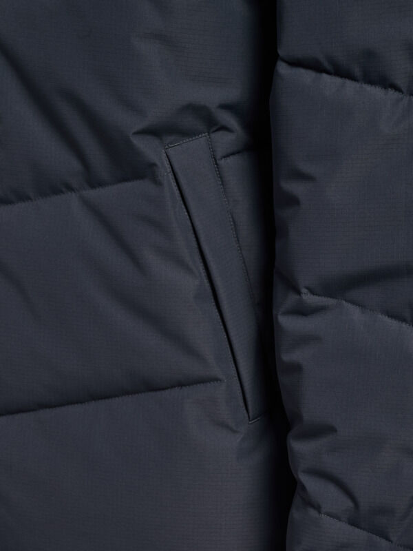 HUMMEL hmlSHORT  PUFFER JACKET - EBONY - 2XL