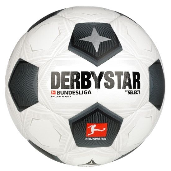 Derbystar FB-BL BRILLANT REPLICA - weiss/schwarz/grau - 5