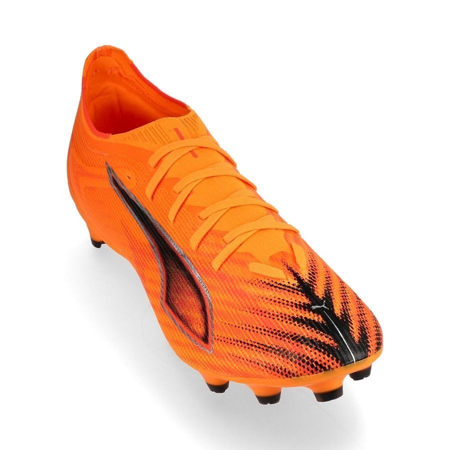 Puma Ultra 6 Match FG/AG Fussballschuhe heat fire-puma black-glowing red 48