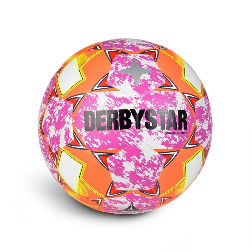 10er Ballpaket Derbystar Stratos s-light v24 Trainingsball pink/orange/white 4 10er Ballpaket Derbystar Stratos s-light v24 Trainingsball pink/orange/white 4