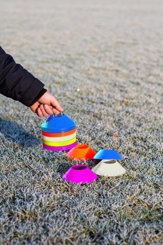 Lynxsport GmbH Mini-Markierungshütchen flexibel - 12cm ⌀ - 50er-Set