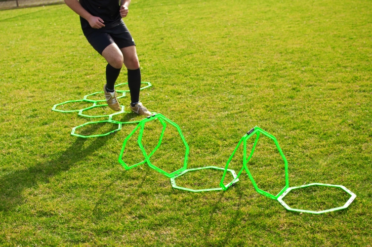 Lynxsport GmbH 12er Set - Achteckige Koordinationsringe (Oktogon)