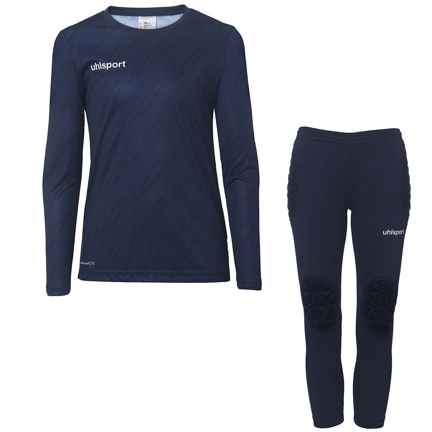 Progressive Goalkeeper Set langarm Kinder marine 164