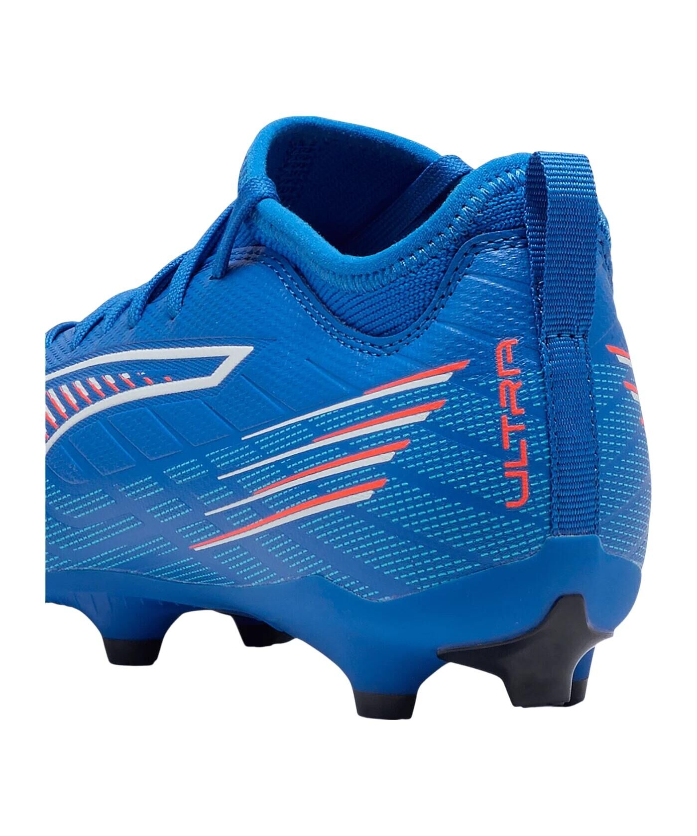 Puma Ultra 6 Match FG/AG Fussballschuhe Kinder ultra blue-puma white-glowing red 31