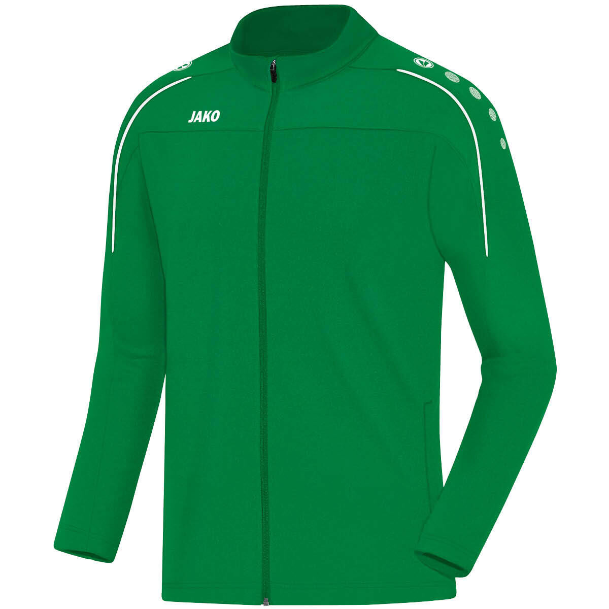 JAKO Freizeitjacke Classico Sportgrün 140