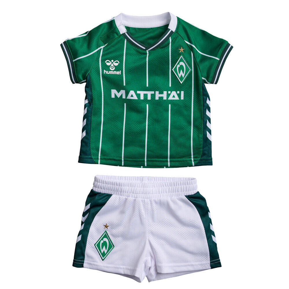 Hummel Werder Bremen Heimtrikot Mini Kit Saison 2025/2026