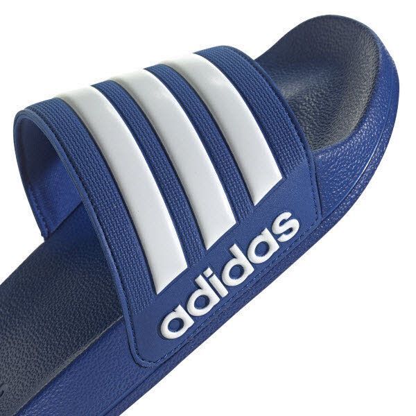 adidas Adilette Shower Badelatschen GW1048 blau/weiß 18