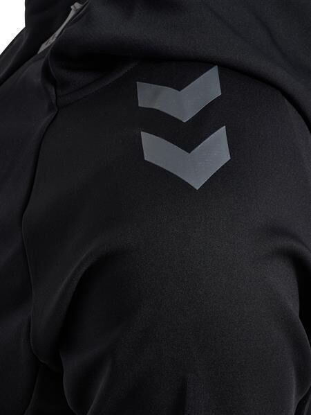 HUMMEL hmlCIMA 2.0 ZIP HOODIE - BLACK - 2XL