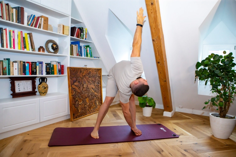 Lynxsport GmbH Yogamatte mit Ösen