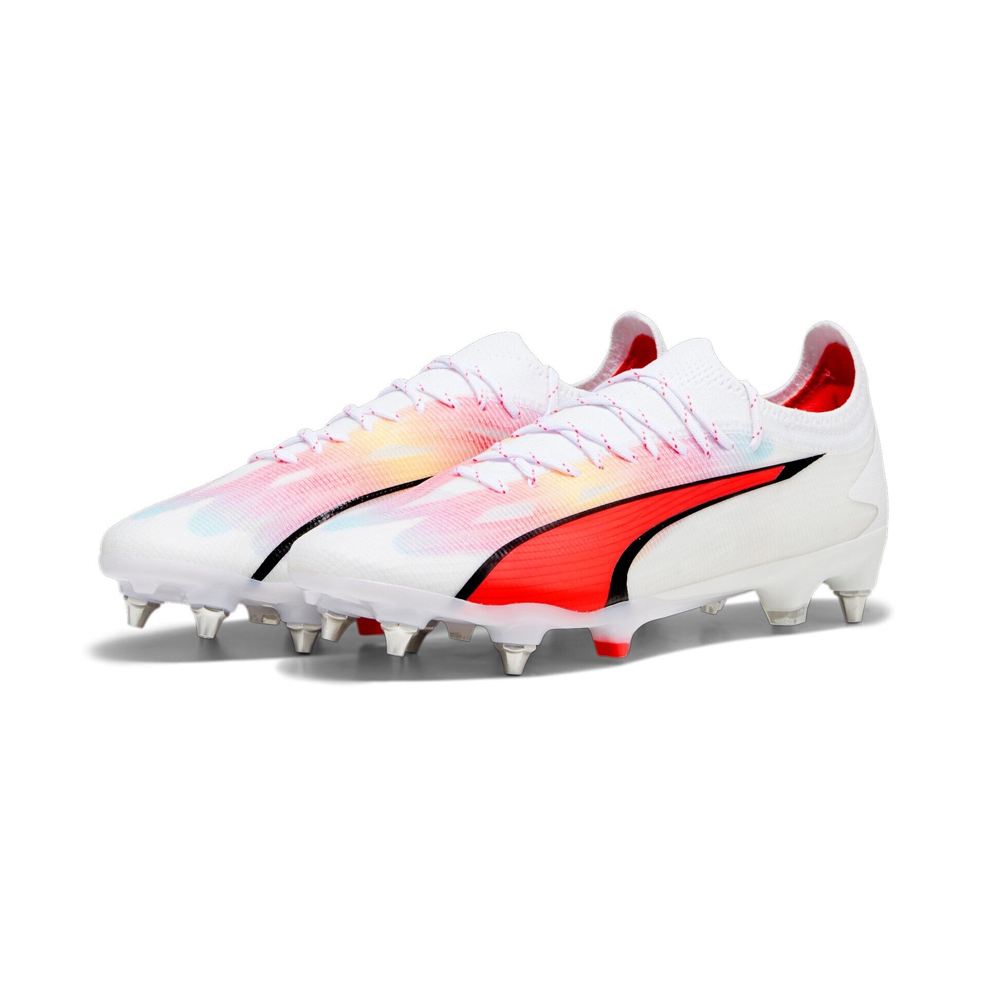 Puma Ultra Ultimate MxSG Herren puma white-puma black-fire orchid 47
