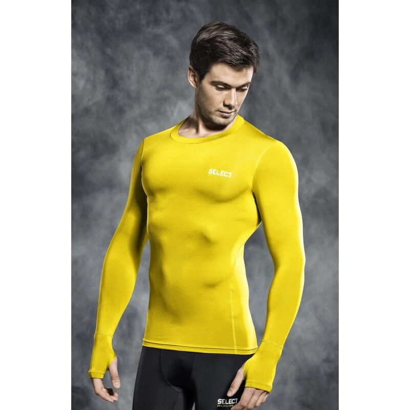 SELECT KOMPRESSIONSSHIRT L/S 6901 gelb L SELECT KOMPRESSIONSSHIRT L/S 6901