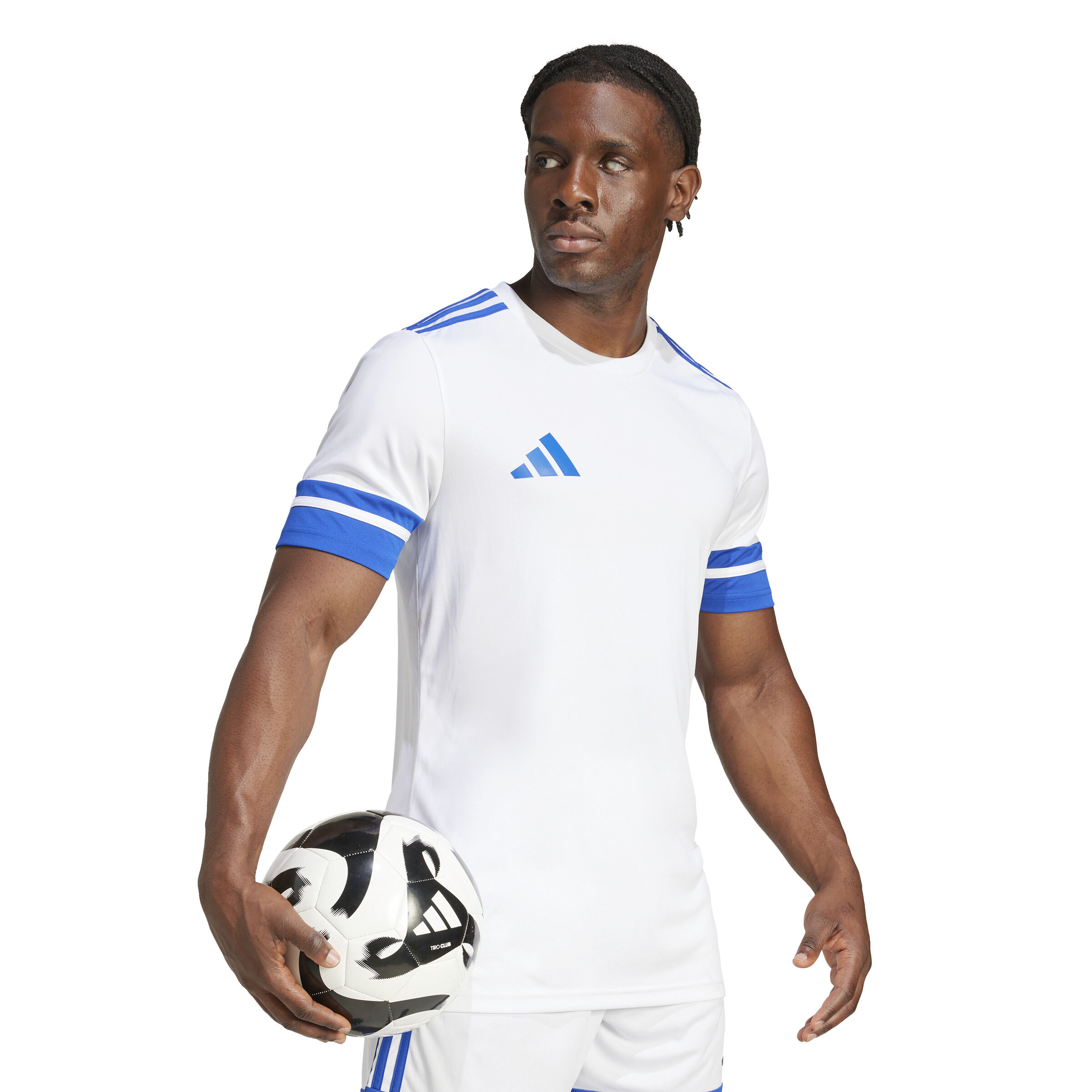 adidas Squadra 25 Jersey Erwachsene white/royalblue XXXL
