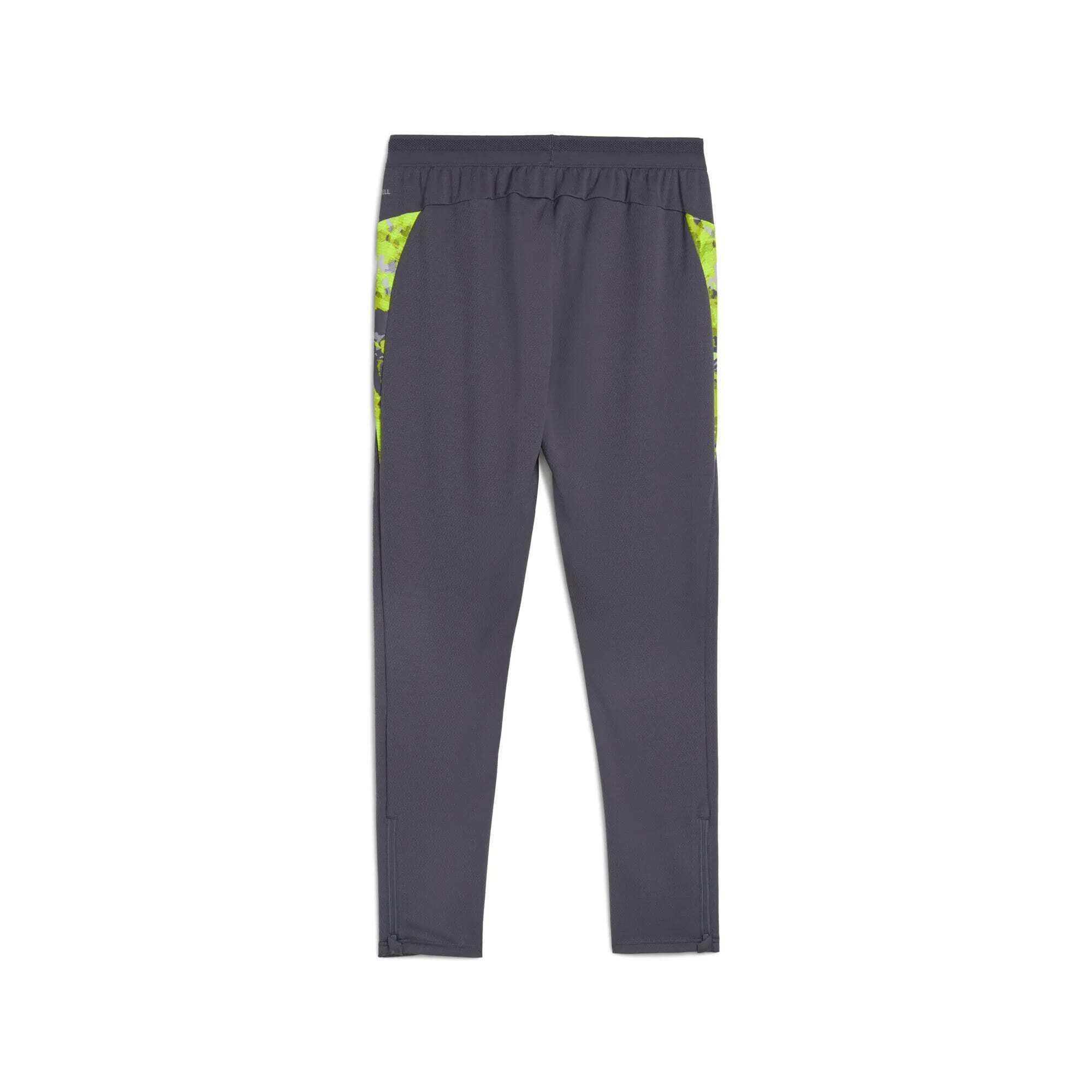 Puma IndividualLIGA Training Pants Kinder galactic gray-yellow alert 176
