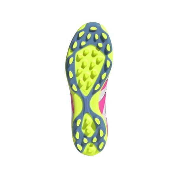adidas PREDATOR LEAGUE 2G/3G AG Fussballschuhe adidas PREDATOR LEAGUE 2G/3G AG Fussballschuhe weiß/pink/gelb 13 (48 2/3 EU)
