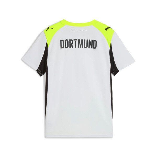 Puma  Borussia Dortmund Auswärts Trikot Saison 2025/2026 Herren weiß/grau/gelb XXXL