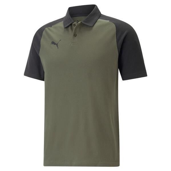 Puma teamCUP Casuals Polo green moos M