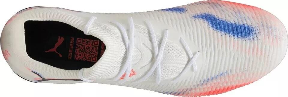 Puma Future 8 Match FG/AG Fussballschuhe puma white-puma black-glowing red 48
