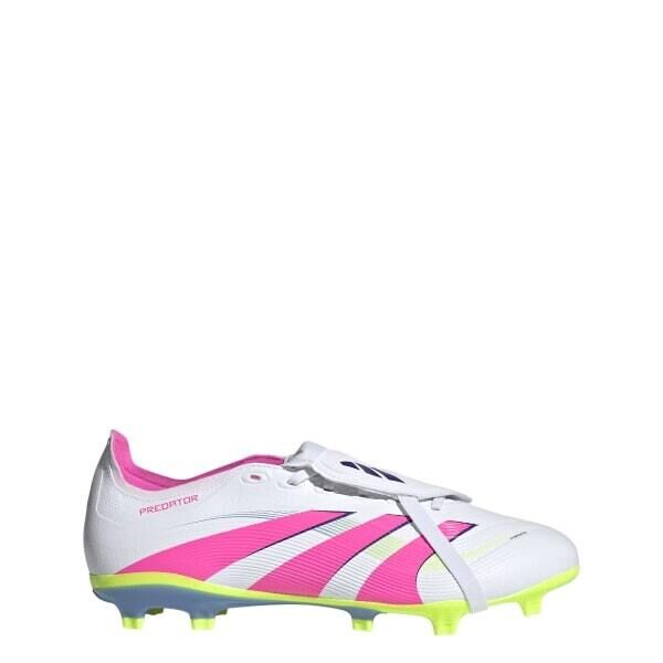 adidas PREDATOR LEAGUE FT FG/MG Fussballschuhe weiß/pink/gelb 13 (48 2/3 EU)
