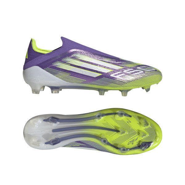 adidas F50 Elite LL FG Fussballschuhe lila/weiß/gelb  3½ (36 EU) adidas F50 Elite LL FG Fussballschuhe