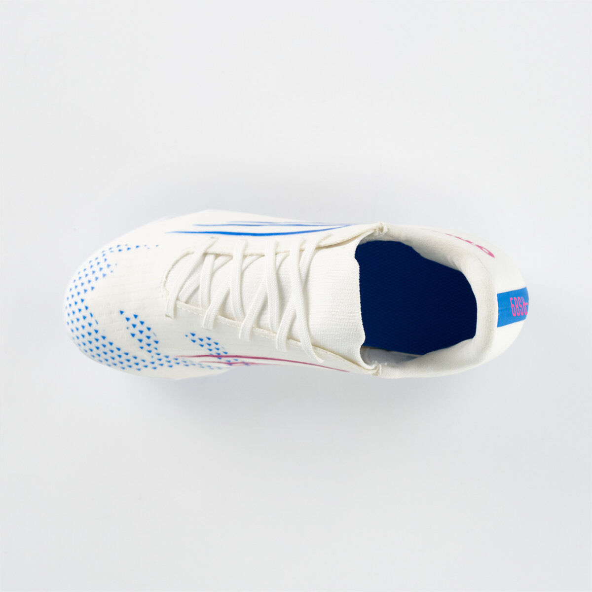 JAKO RS89 Academy FG/AG Fussballschuhe Kinder weiß/rhodamine rot/blau 38,5