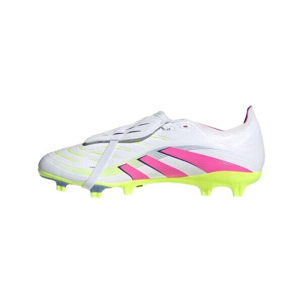 adidas PREDATOR LEAGUE FT FG/MG Fussballschuhe weiß/pink/gelb 13 (48 2/3 EU)