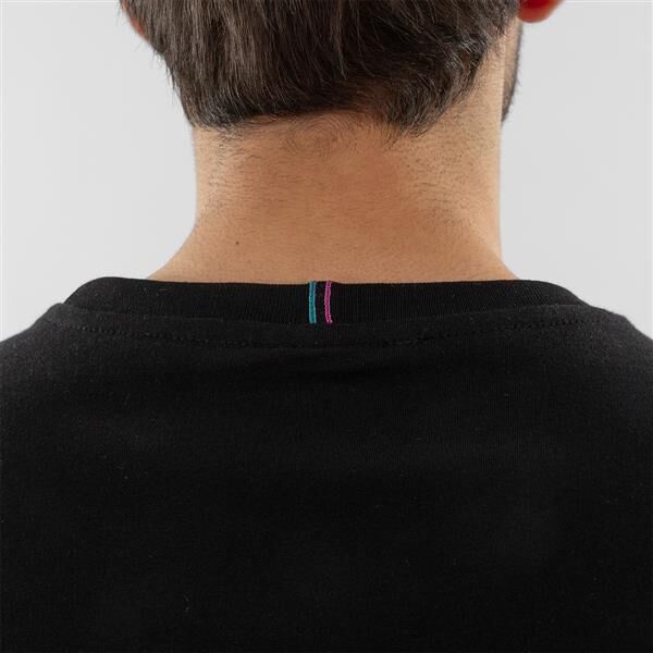 Retroragendes T-Shirt schwarz 3XL