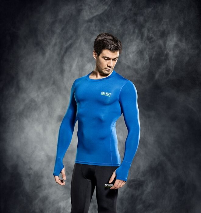 SELECT KOMPRESSIONSSHIRT L/S 6902 blau M SELECT KOMPRESSIONSSHIRT L/S 6902