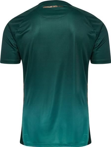 Hummel Werder Bremen Kinder Trikot 2025/26 3rd grün/gold 164