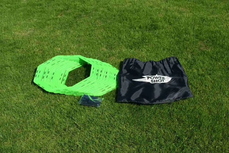 Lynxsport GmbH 12er Set - Achteckige Koordinationsringe (Oktogon)