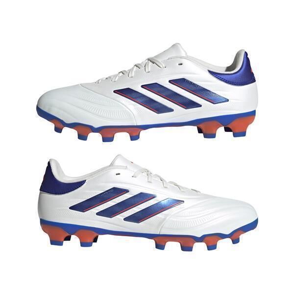adidas Copa Pure 2 League MG Fussballschuhe Cloud White / Lucid Blue / Solar Red 41 1/3