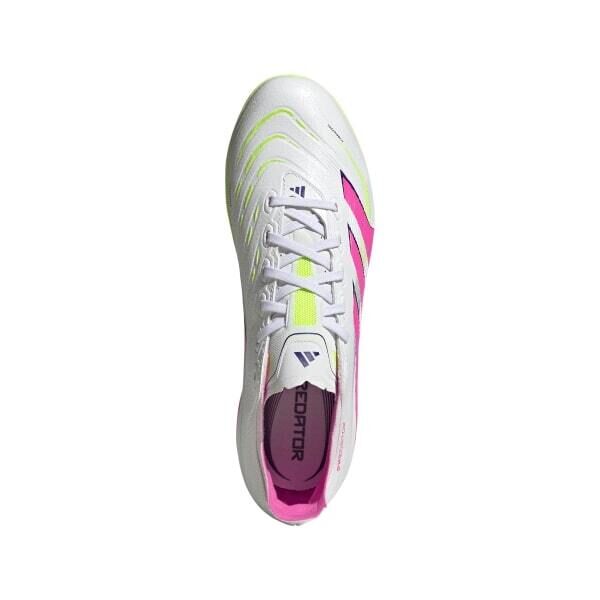 adidas PREDATOR LEAGUE 2G/3G AG Fussballschuhe weiß/pink/gelb 13 (48 2/3 EU)