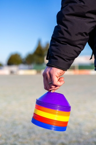 Lynxsport GmbH Markierungshütchen flexibel - 20cm ⌀ -100er-Set