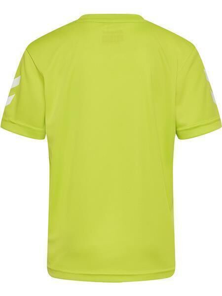 HUMMEL hmlLOGO SET KIDS - LIME PUNCH/MARINE - 116