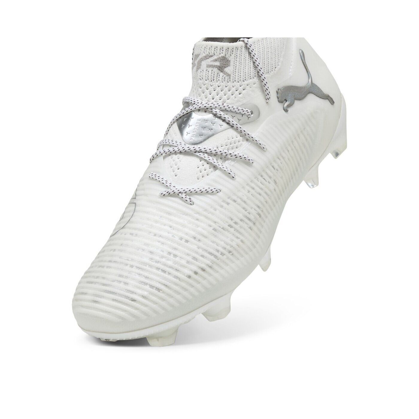 Puma Future 8 Ultimate FG Fussballschuhe puma white-matte silver 48