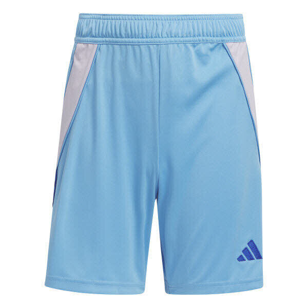 adidas  Tiro 24 Shorts Kinder hellblau/weiß 164