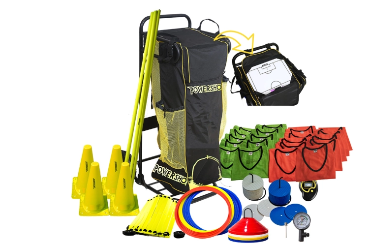 Powercart - mit Trainingszubehöre - gefüllt