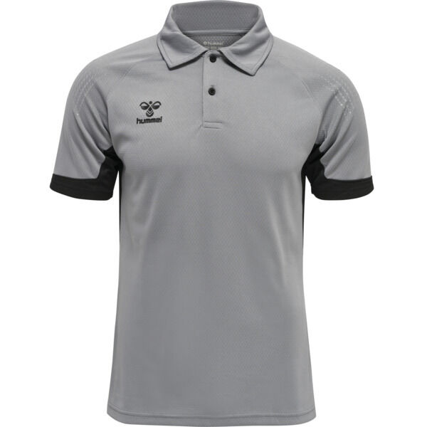 Hummel hmlLEAD FUNCTIONAL POLO - GREY MELANGE - L
