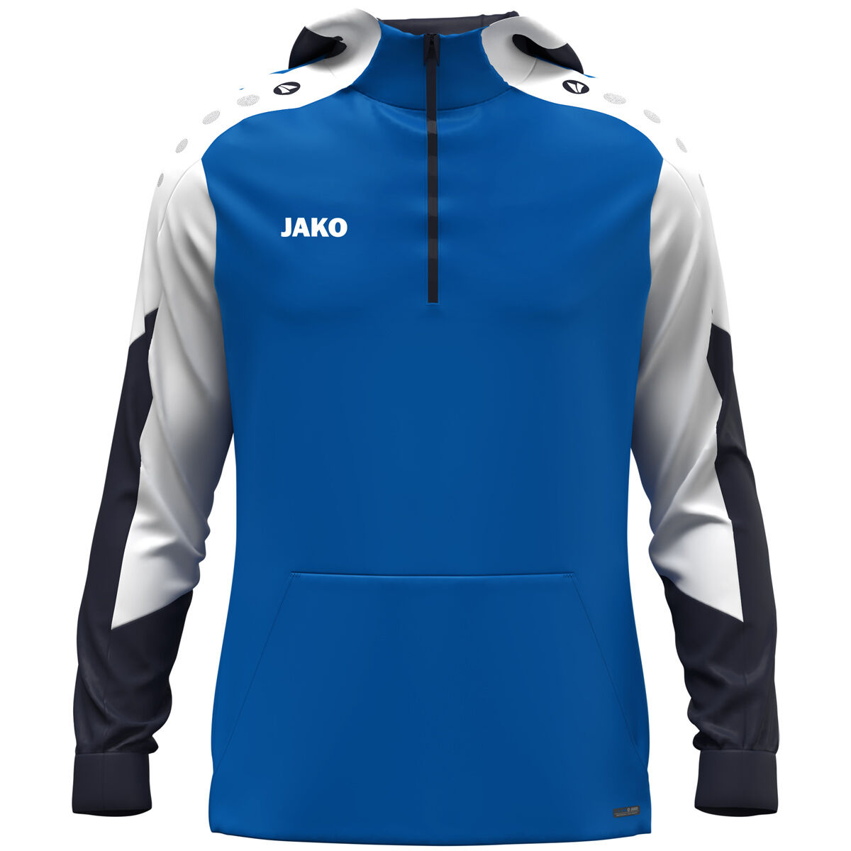 JAKO Zip Hoodie Dynamic royal/weiß/marine S
