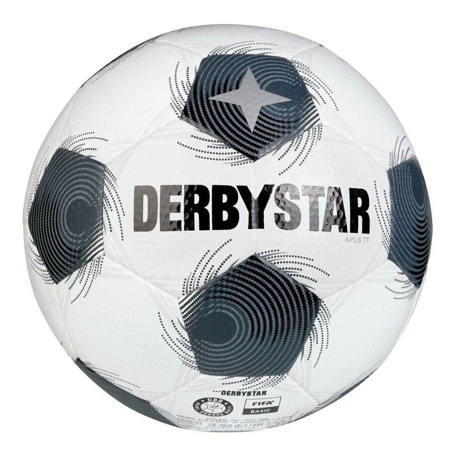 10er Paket Derbystar Fussball-APUS TT DB - weiss/schwarz - 5