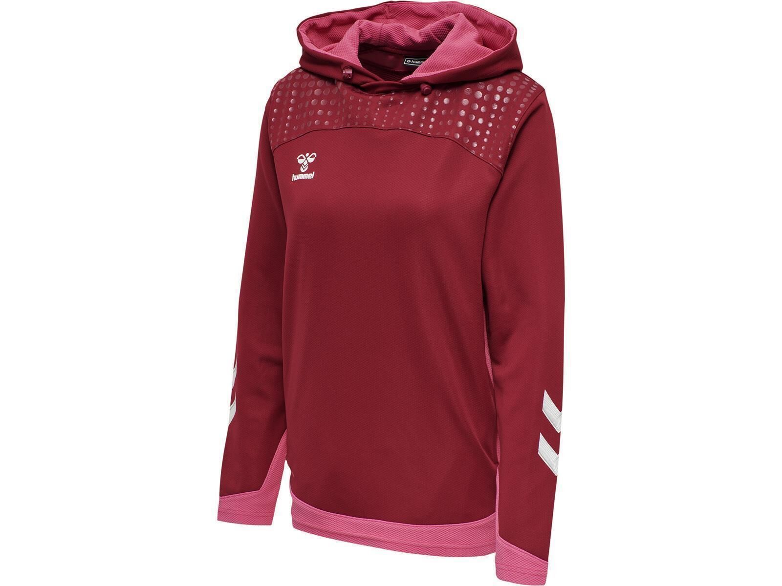 Hummel hmlLEAD WOMEN POLY HOODIE BIKING RED S